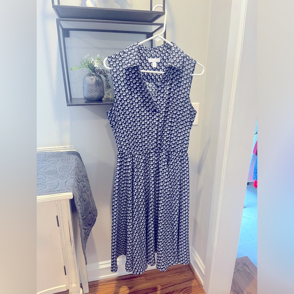 Nautical print sundress. Ladies size 10